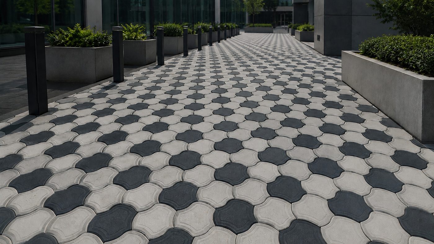 Cosmo paver laying design